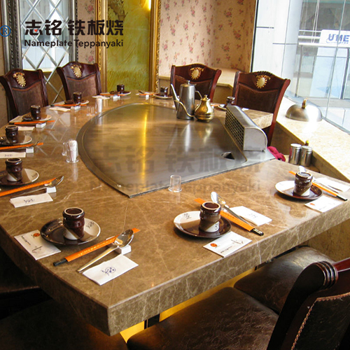 扇形铁板烧设备 图3